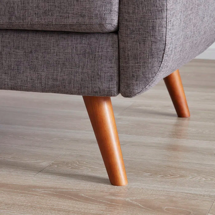 Jadier 66" Upholstered Loveseat Square Sofa